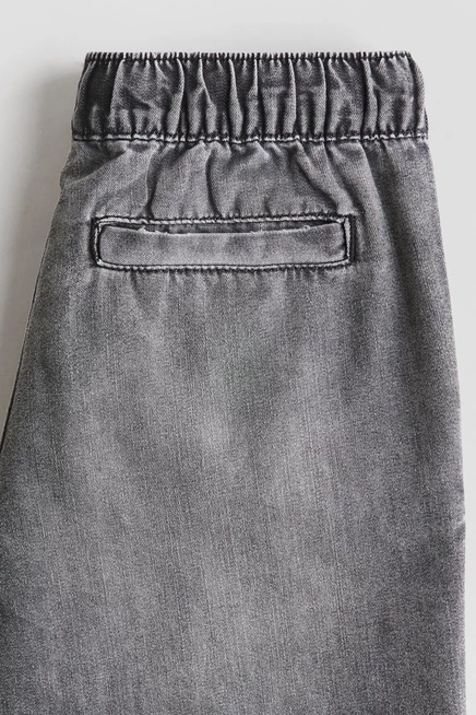 Детские джоггеры H&M из денима, черные