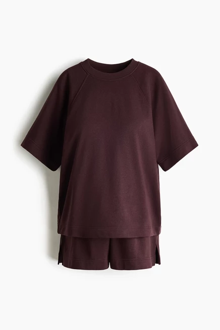 Женский комплект H&M MAMA, темно-коричневый