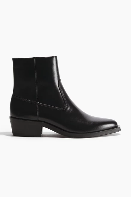 Мужские ботинки H&M на молнии, черные