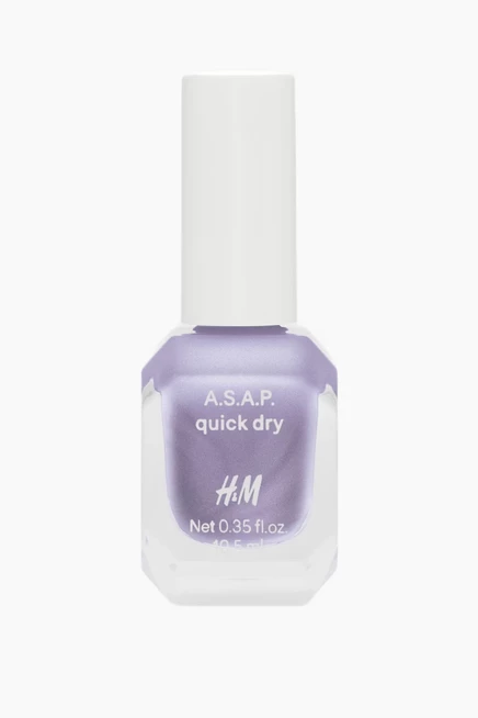 Лак для ногтей H&M A.S.A.P. Quick Dry, лиловый