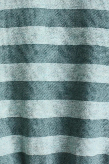 Cotton Sweatshirt turquoise/striped
