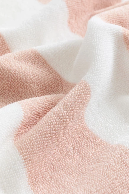 powder pink/striped
