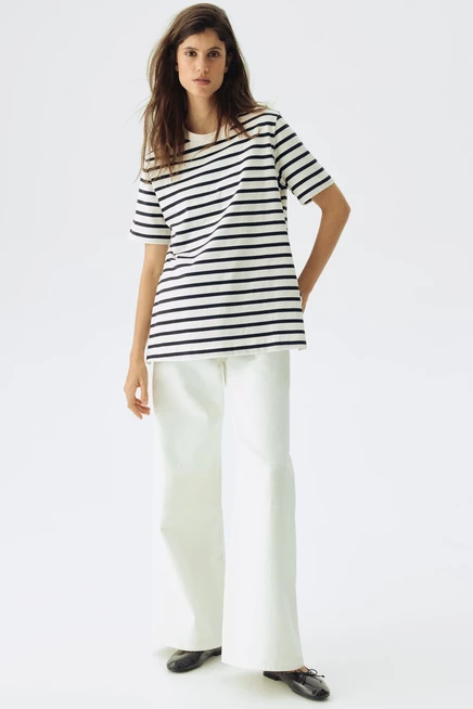 Женские топы для кормления H&M MAMA, 2 шт., белый/в полоску