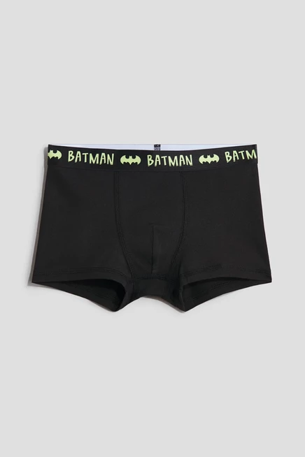 5-pack Printed Boxer Briefs light gray melange/batman