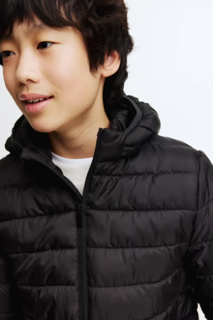 Water-repellent Insulated Jacket black