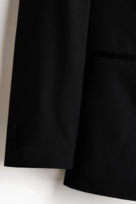 Мужской смокинговый пиджак H&M классический, черный