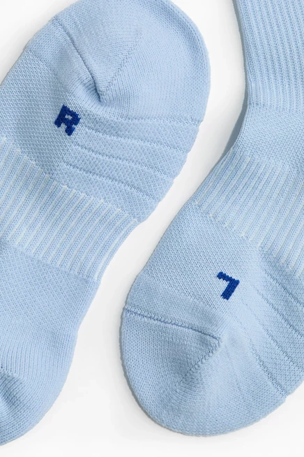 Детские футбольные гольфы H&M, светло-голубые