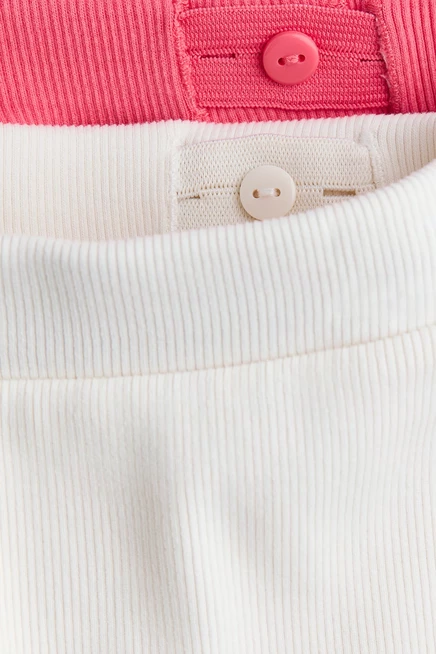 Детские велосипедки H&M, ярко-розовые и белые