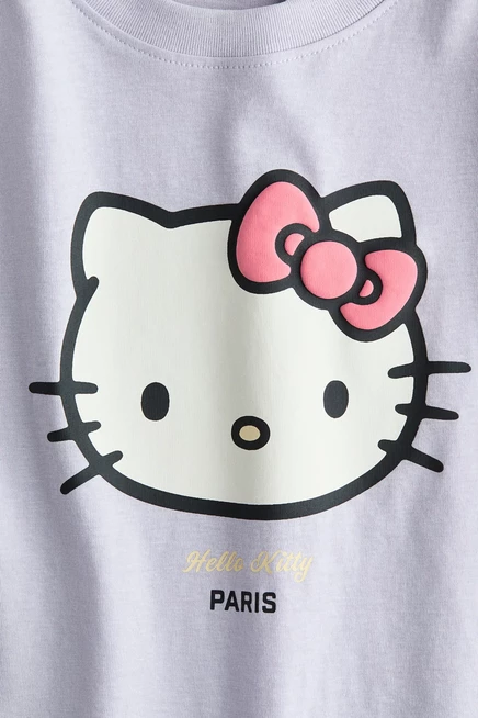 light purple/hello kitty