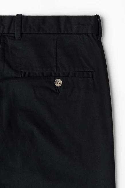 Мужские брюки чинос H&M slim fit, черные