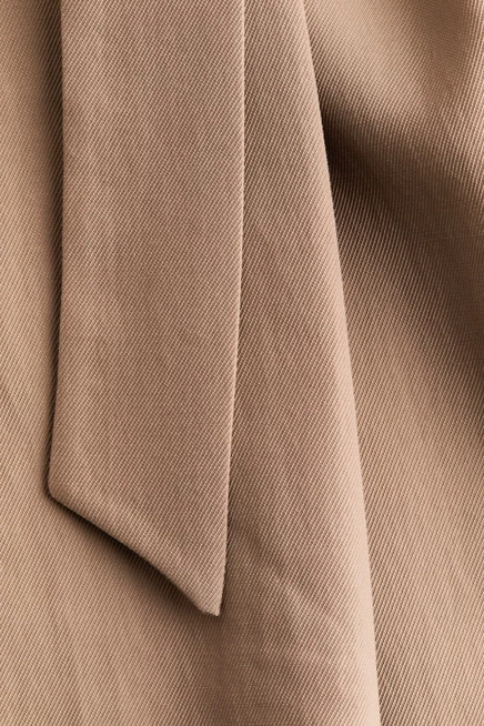 Женские брюки H&M Tie-Detail, бежевые
