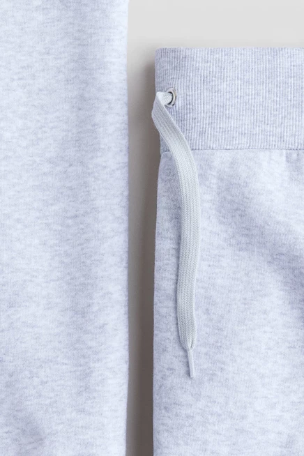 Детский комплект H&M, свитшот и джоггеры, серый меланж