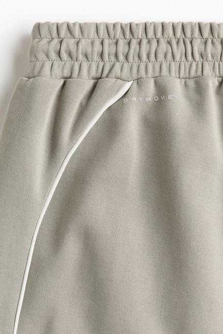 Мужские спортивные шорты H&M с технологией DryMove, бежевые