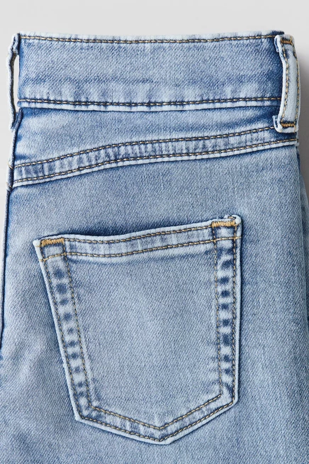 Детские джинсы H&M Slim Fit суперсофт, светло-голубые