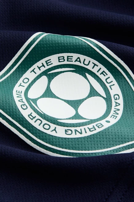 Детские шорты H&M с принтом FIFA 2026, темно-синие