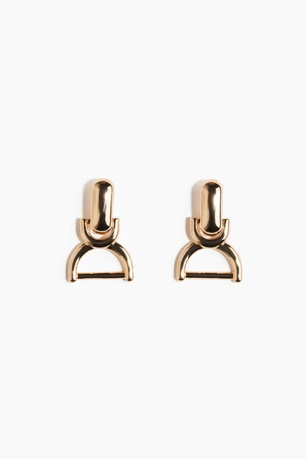 Женские серьги-подвески H&M, золотистые