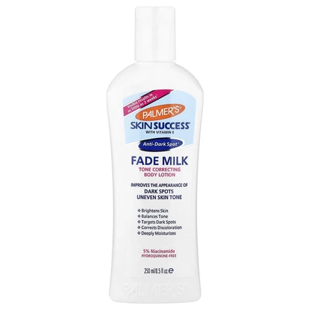 Palmer's, Skin Success with Vitamin E, Fade Milk, лосьон для тела, корректирующий тонус, 250 мл (8,5 жидк. Унции)
