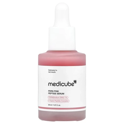 Medicube, PDRN, сыворотка с розовыми пептидами, 30 мл (1,01 жидк. Унции)