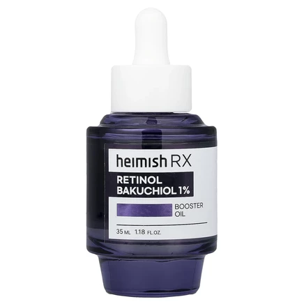Heimish, RX, масло для повышения уровня ретинола бакучиола, 1%, 35 мл (1,18 жидк. унции)