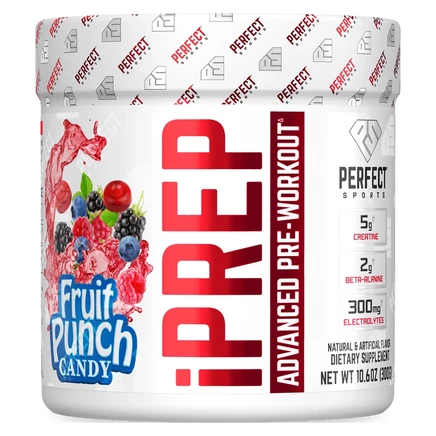 PERFECT Sports, iPrep, Advanced Pre-Workout, фруктовый пунш, 300 г (10,6 унции)