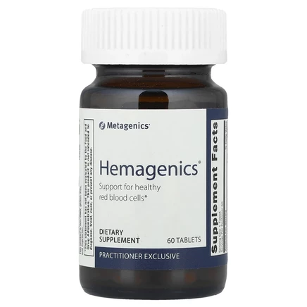 Metagenics, Hemagenics®, 60 таблеток