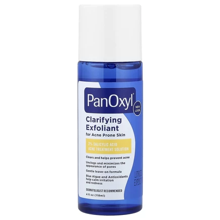 PanOxyl, Очищающий эксфолиант, 2% салициловая кислота, 118 мл (4 жидк. Унции)