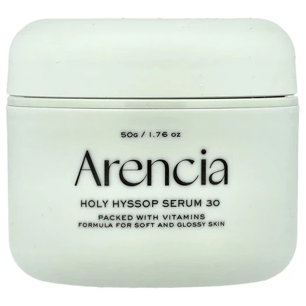 Arencia, Сыворотка со священным иссопом 30, для всех типов кожи, 50 г (1,76 унции)