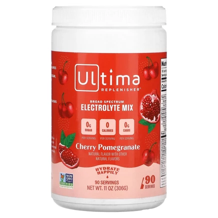 Ultima Replenisher, Смесь электролитов, вишня и гранат, 306 г (11 унций)