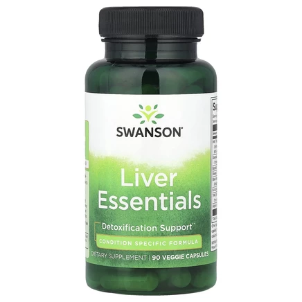 Swanson, Liver Essentials, 90 растительных капсул