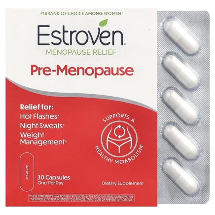 Добавка Estroven Pre-Menopause, 30 капсул