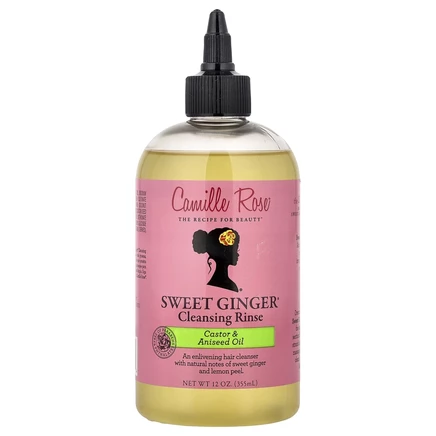 Camille Rose, Sweet Ginger®, очищающий ополаскиватель для рта, касторовое и анисовое масло, 355 мл (12 унций)