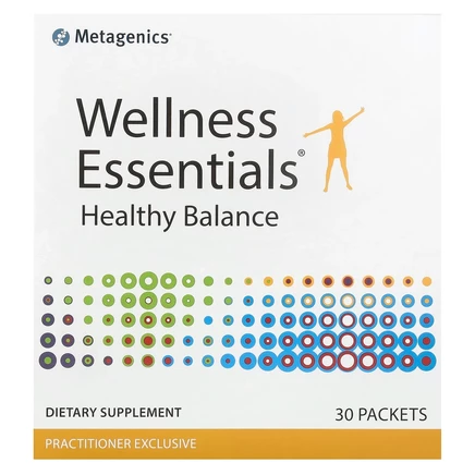 Metagenics, Wellness Essentials, здоровый баланс, 30 пакетиков