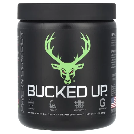 Bucked Up, Перед тренировкой, арбуз, 318 г (11,2 унции)