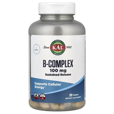 KAL, B-100 Complex, 120 таблеток