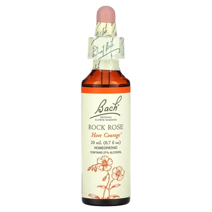 Bach, Original Flower Remedies, каменная роза, 20 мл (0,7 жидк. Унции)
