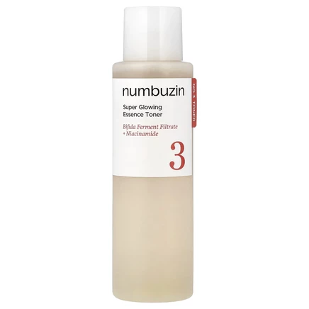 Numbuzin, Super Glowing Essence Toner, № 3, 200 мл (6,76 жидк. Унции)