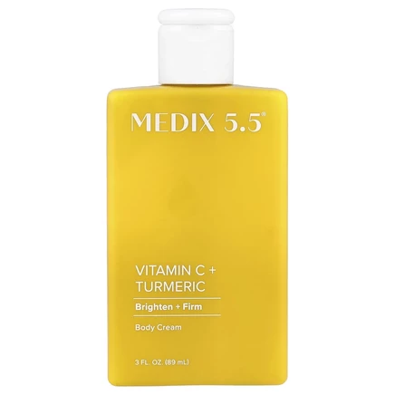 Medix 5.5, крем для тела, витамин C и куркума, 89 мл (3 жидк. унции)
