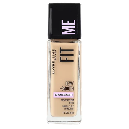 Maybelline, Fit Me, увлажняющая и выравнивающая тональная основа, оттенок 120 «Классическая слоновая кость», 30 мл