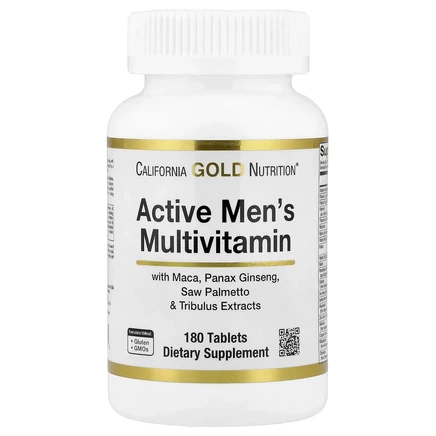 Super Nutrition, Active Men's Multivitamin, 180 Tablets