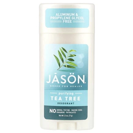 Jason Natural, дезодорант-стик, чайное дерево, 71 г (2,5 унции)