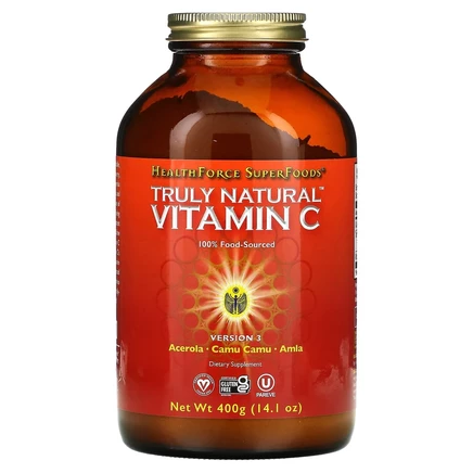 HealthForce Superfoods, По-настоящему натуральный витамин C, 400 г (14,1 унции)