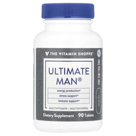 The Vitamin Shoppe, Ultimate Man®, мультивитамины и мультиминералы, 90 таблеток