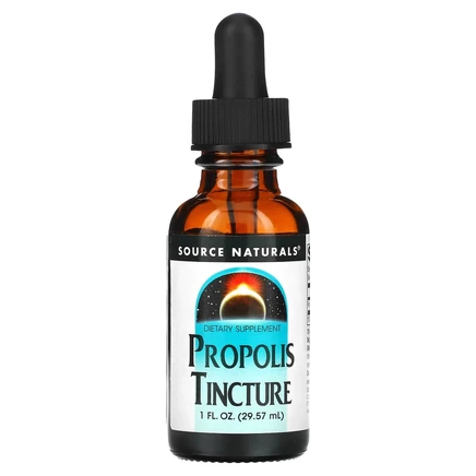 Source Naturals, Настойка прополиса, 29,57 мл (1 жидк. Унция)