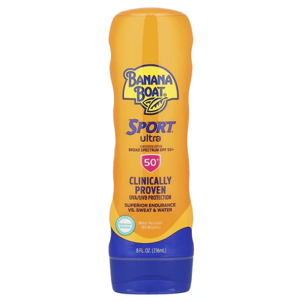 Banana Boat, Sport Ultra, солнцезащитный лосьон, SPF 50, 236 мл (8 жидк. унций)
