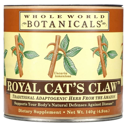 Кошачий коготь Whole World Botanicals Royal, 140 г