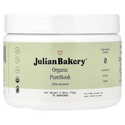 Julian Bakery, Pure Monk Ultra, подсластитель, 75 г (2,65 унции)