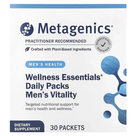 Metagenics, Wellness Essentials, Men's Vitality, 30 пакетиков