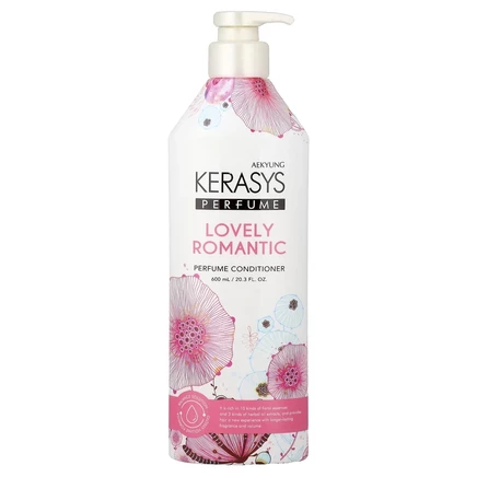 Kerasys, Lovely And Romantic Perfume Conditioner, 20,3 жидк. (600 мл)