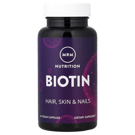 MRM Nutrition, Биотин`` 60 веганских капсул