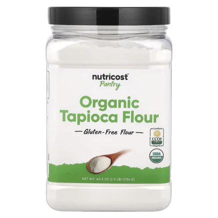 Nutricost, Pantry, органическая мука из тапиоки, 1134 г (40,5 унции)